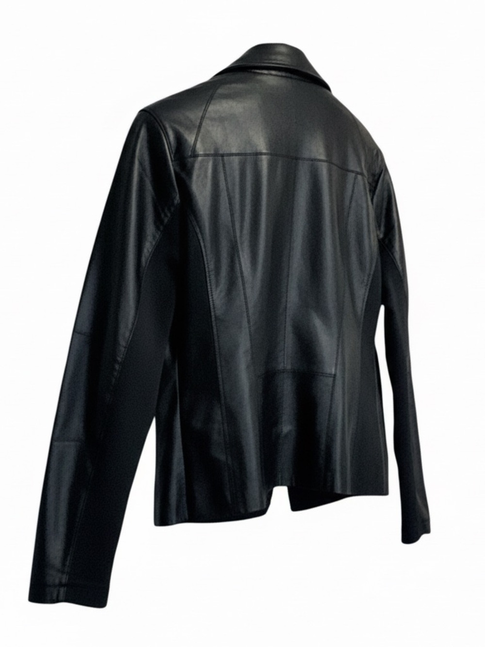 Bianco by Bailando Black Open Moto Jacket | Size L | NWT - Picture 5 of 14